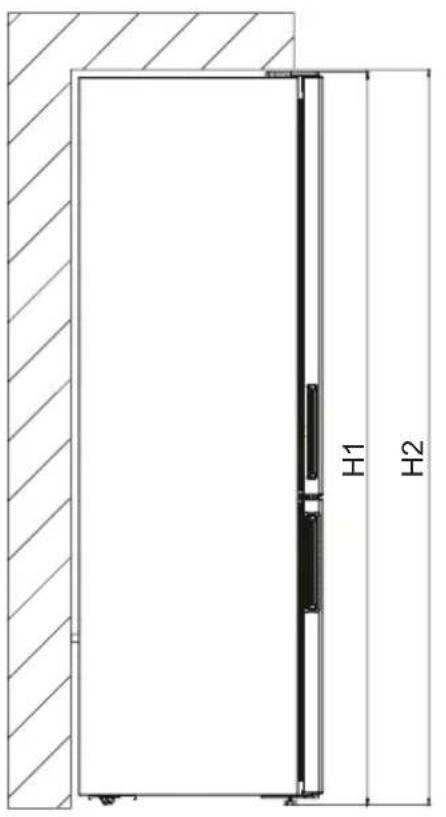 AEG RCB732E7MB - Méretek - 1
