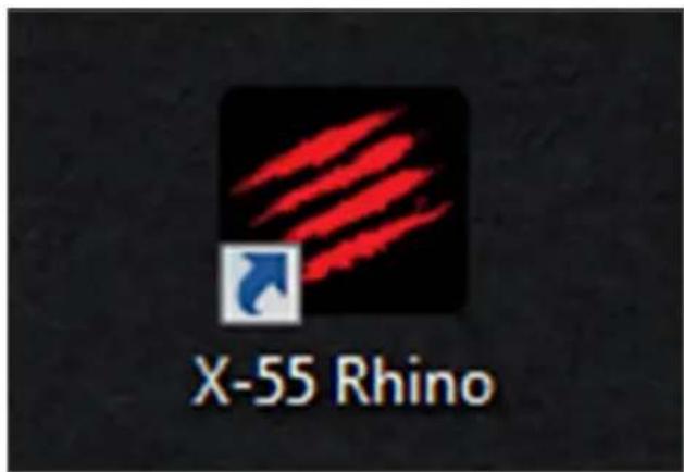 SAITEK Pro Flight X55 Rhino H.O.T.A.S. - Hay dos modos de iniciar el software H.U.D. - 1
