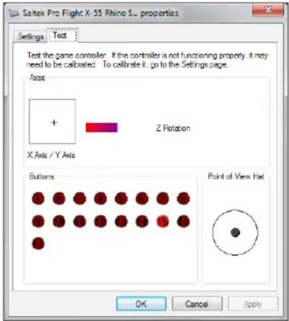 SAITEK Pro Flight X55 Rhino H.O.T.A.S. - Windows® 7/Vista (32 y 64 bits) - 1