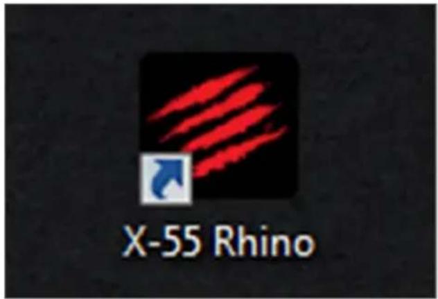 SAITEK Pro Flight X55 Rhino H.O.T.A.S. - There are two ways to launch the H.U.D. Software: - 1