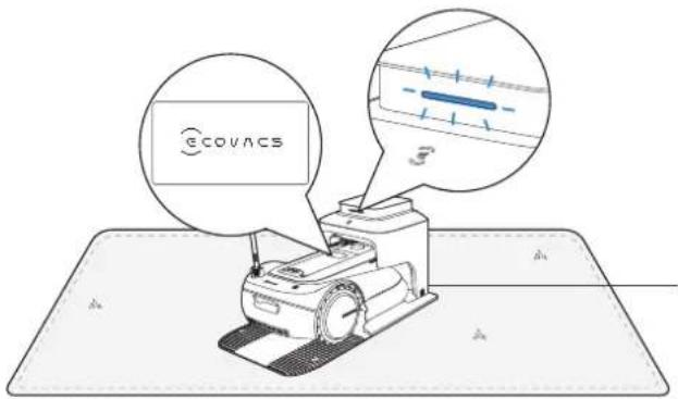ECOVACS GOAT G1 - Branchement à la prise secteur et chargement de GOAT - 3