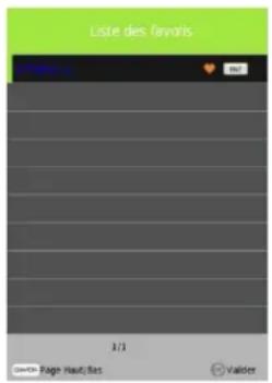 CONTINENTAL EDISON CELED32HD23B7 - LISTE DES FAVORIS - 1
