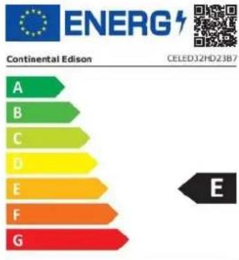 CONTINENTAL EDISON CELED32HD23B7 - ACCESSOIRES : - 1