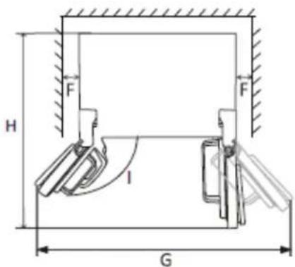 CONTINENTAL EDISON CERA4D464IX - SPACE REQUIREMENT. - 2