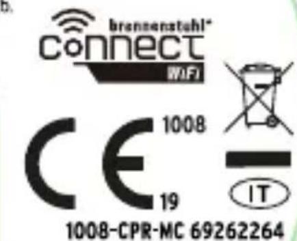 branzenstahl* connect WAFI CE 1008 19 IT 1008-CPR-MC 69262264