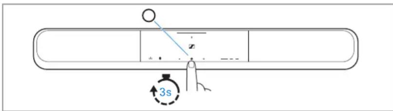 SENNHEISER AMBEO SB02 - Annuler le calibrage - 1