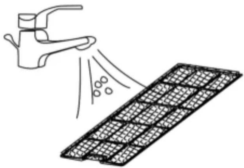 SEEGER SAC9000SB - CLEAN THE AIR FILTER (every two weeks) - 1