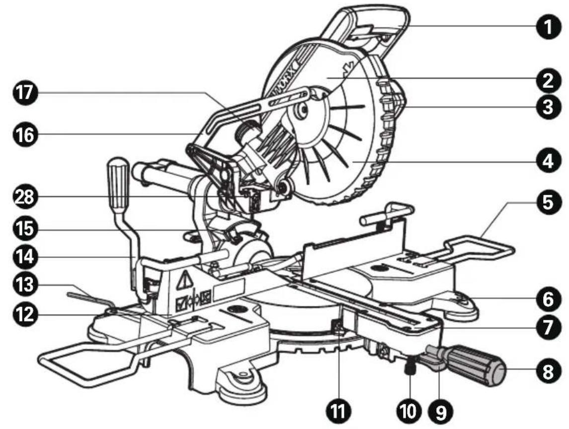 WORX WX845.9 - 1