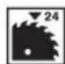 RYOBI R18CS7 - SYMBOLS ON THE PRODUCT - 10