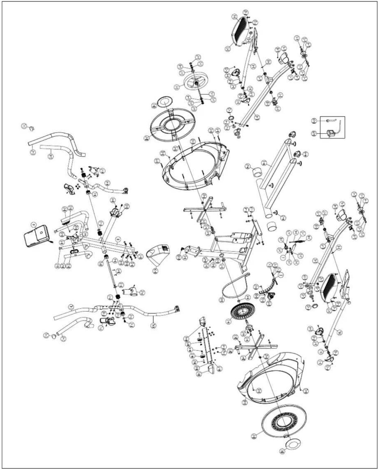 Focus Fitness Senator - Overview drawing - 1