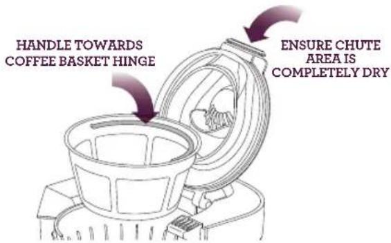 BREVILLE the Grind Control BDC650 - Never use both at the same time. - 3