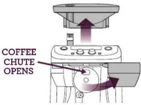 BREVILLE the Grind Control BDC650 - CLEANING THE GRINDING BURRS AND COFFEE GRINDS CHUTE - 1