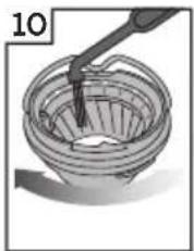 BREVILLE the Barista Touch Impress BES881 - CLEANING CONICAL BURRS - 10