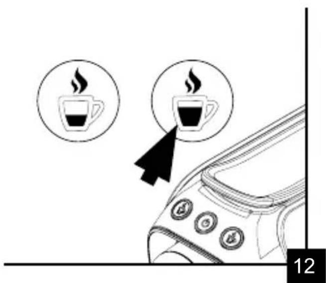 BIALETTI Super CF69 - CONFIGURACIÓN DE LA CANTIDAD SUMINISTRADA DE CAFE LARGO - 2
