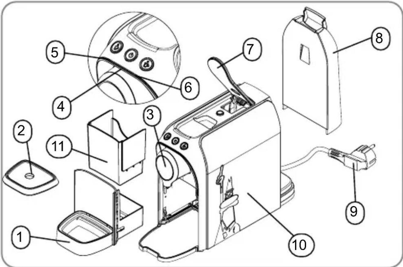 BIALETTI Super CF69 - Description of the appliance - 1