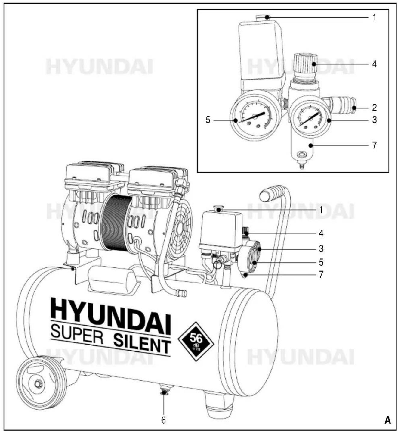 HYUNDAI Super Silent 55754 - HYUNDAI - 1