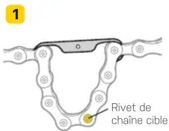Topeak Ninja C - COMMENT REMPLACER LA GOUPILLE DE CHAÎNE - 2