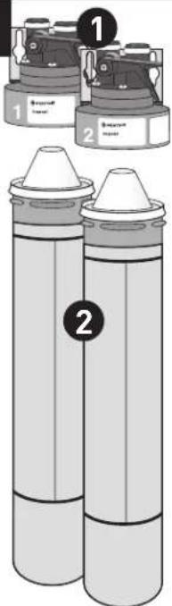 Everpure H54 - OUVREZ LE CARTON ET INSPECTEZ LES PIÈCES - 1