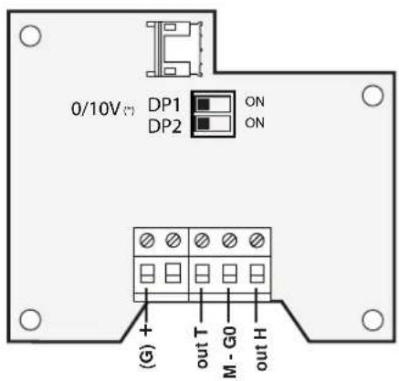 Carel Sensors DP - Connexion de la sonde à sortie analogique - 7