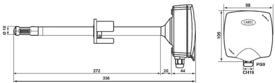 Carel Sensors DP - Modell DPD - 1