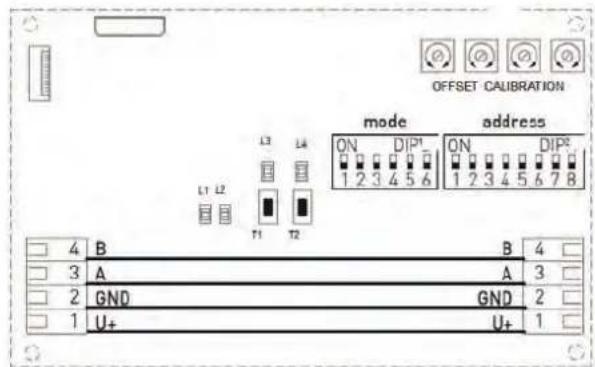 Carel Sensors DP - Branchements électriques et câblage de la sonde DP-IAQ - 2