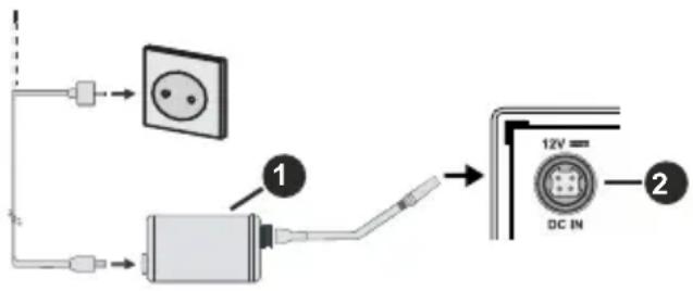 LENCO LED2423BK - Strømforsyning - 1