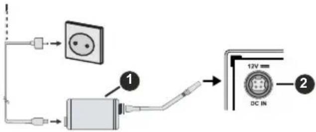 LENCO LED2423BK - Netzanschluss - 1