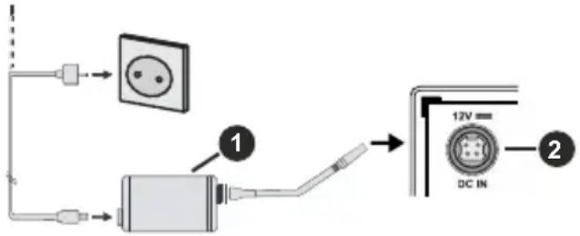 LENCO LED2423BK - Conexión Eléctrica - 1
