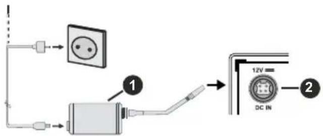 LENCO LED2423BK - Alimentation électrique - 1