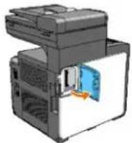 DELL 2135cn - Installing the Optional Memory Card - 5