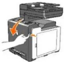 DELL 2135cn - Clearing Paper Jams From the Fuser - 1