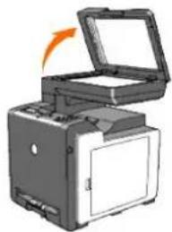 DELL 2135cn - Making Copies From the Document Glass - 1