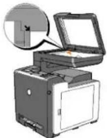 DELL 2135cn - Making Copies From the Document Glass - 2