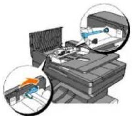 DELL 2135cn - Clearing Paper Jams From the ADF - 5