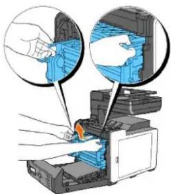 DELL 2135cn - Replacing the Print Head Device (PHD) Unit - 3