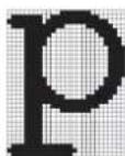 DELL 2135cn - Bitmapped and Scalable Fonts - 1