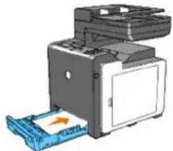 DELL 2135cn - Clearing Paper Jams From the Single Sheet Feeder - 5