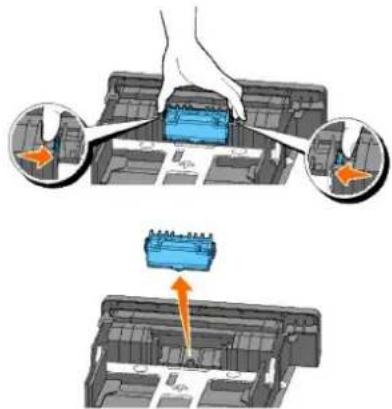DELL 2135cn - Removing the Used Retard Roller in the Tray 1 - 2