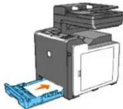 DELL 2135cn - Clearing Paper Jams From the Tray 1 - 6