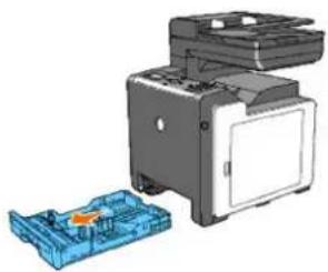 DELL 2135cn - Loading Print Media in the Tray 1 - 3