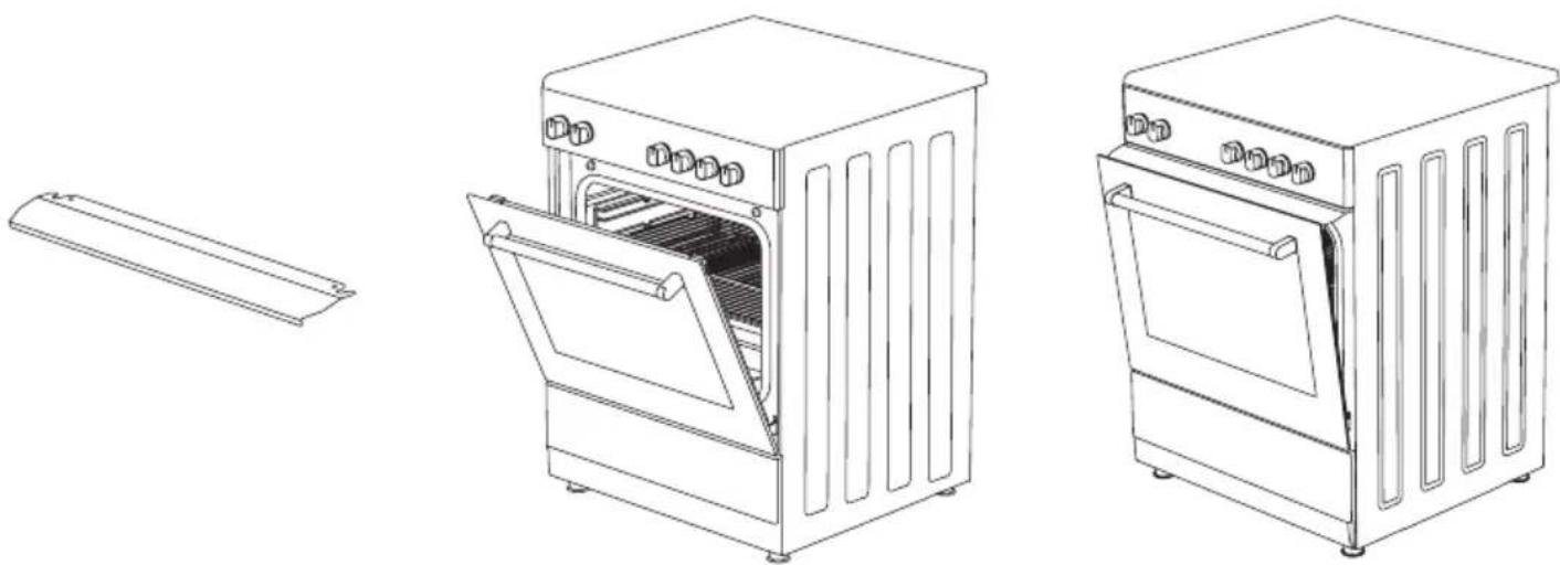 GERMANIA BA6GN - Using The Grill Deflector Sheet \* - 1