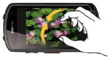 KYOCERA DuraForce E6560 - Navigation sur l'écran tactile - 6
