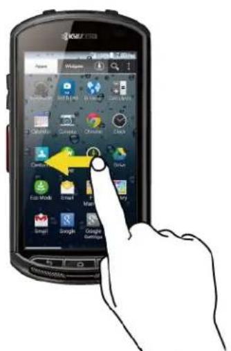 KYOCERA DuraForce E6560 - Navigation sur l'écran tactile - 4