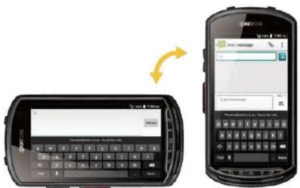 KYOCERA DuraForce E6560 - Navigation sur l'écran tactile - 8