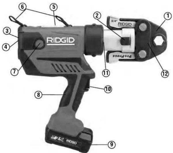 RIDGID RP 350 - Description - 1
