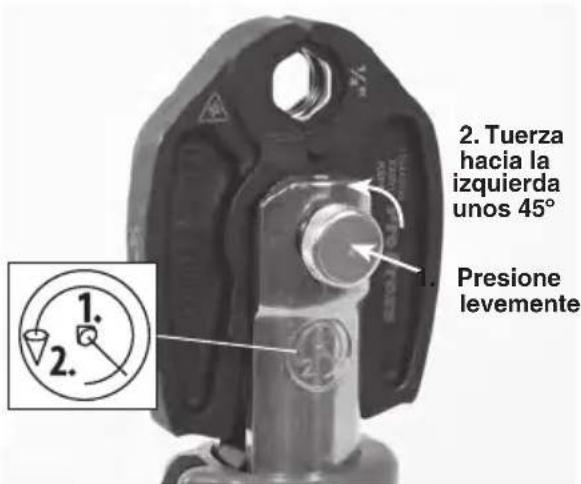 RIDGID RP 115 - Extracción y colocación de accesorios - 1