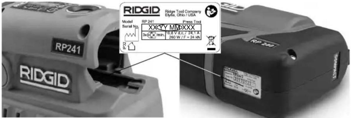 RIDGID RP 240 - Description - 3