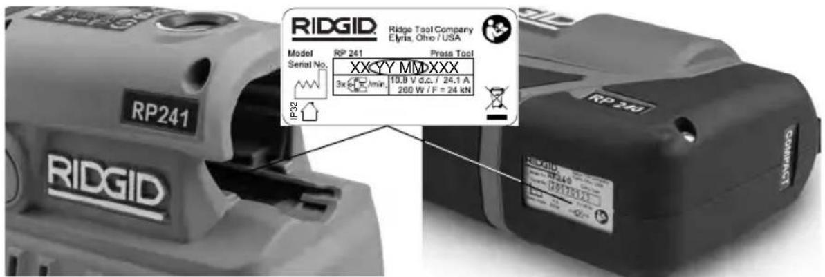 RIDGID RP 240 - Descripción - 3
