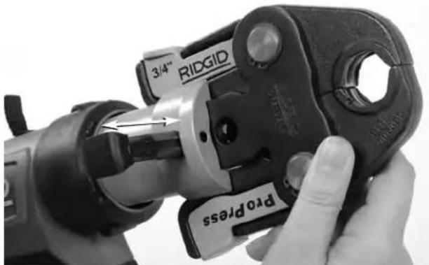 RIDGID RP 351 - Retrait et montage des têtes - 1