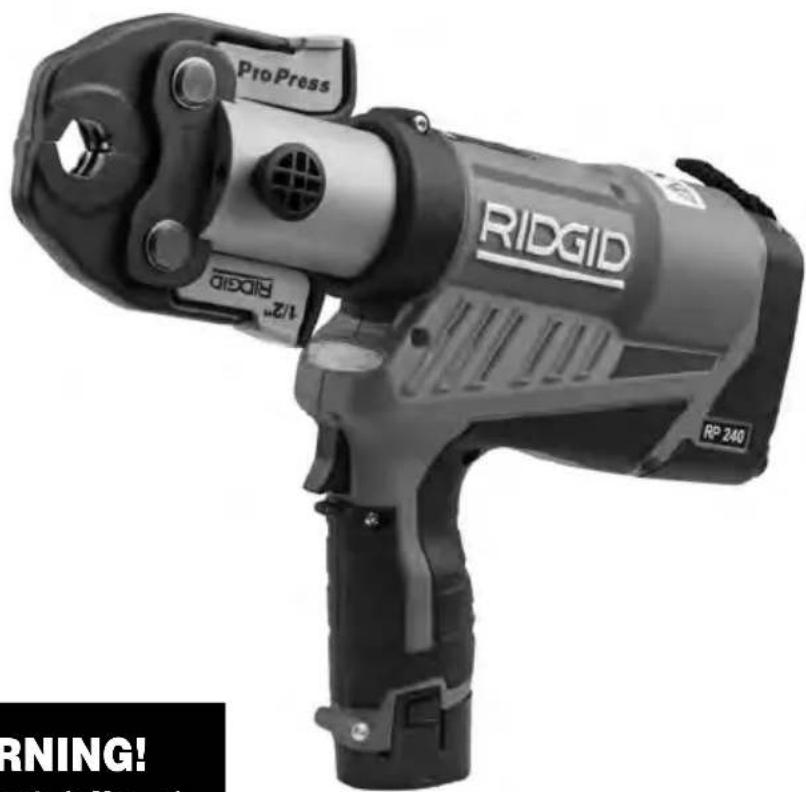 RIDGID RP 241 - RP 240/RP 241 Press Tools - 2